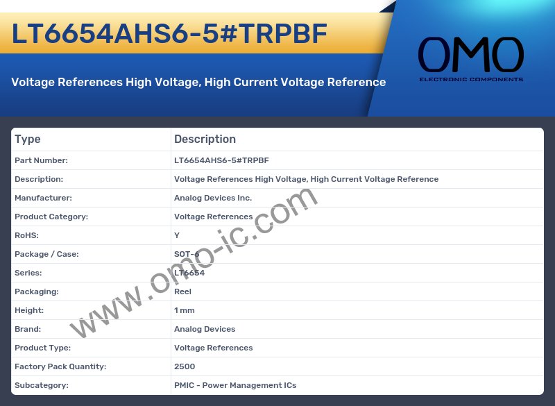 LT6654AHS6-5#TRPBF