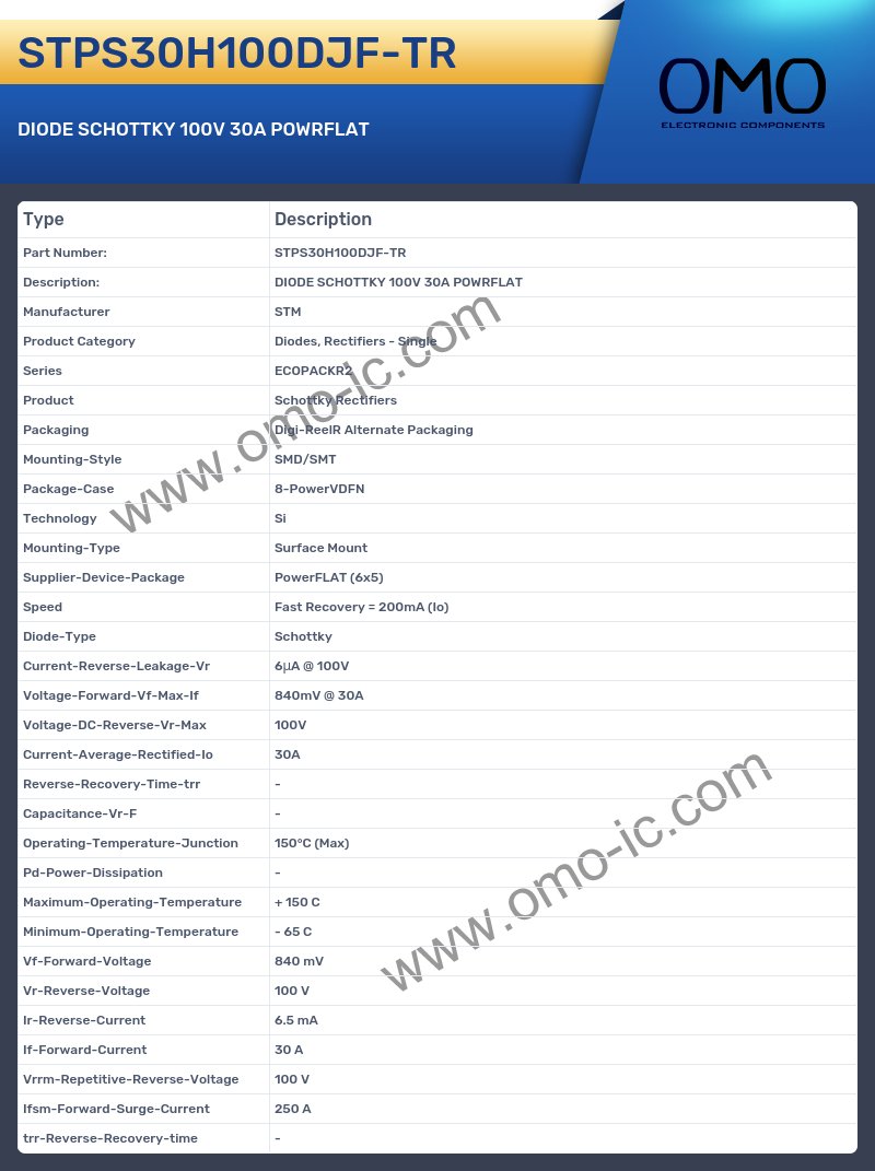 STPS30H100DJF-TR