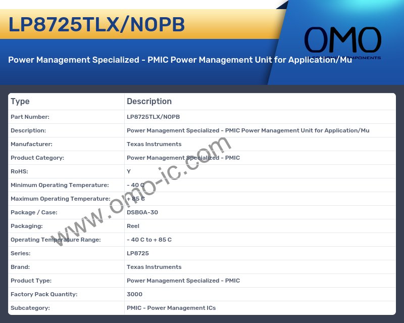 LP8725TLX/NOPB