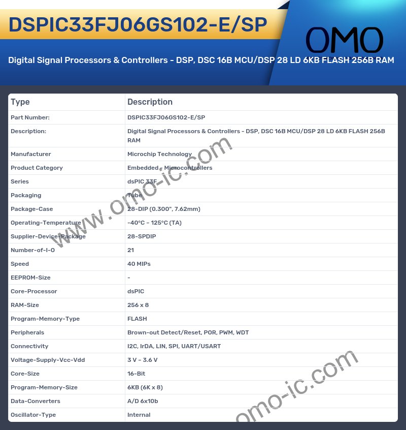DSPIC33FJ06GS102-E/SP