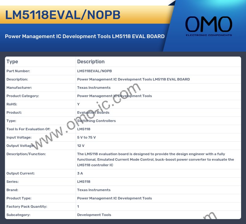 LM5118EVAL/NOPB