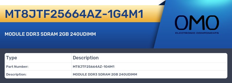 MT8JTF25664AZ-1G4M1