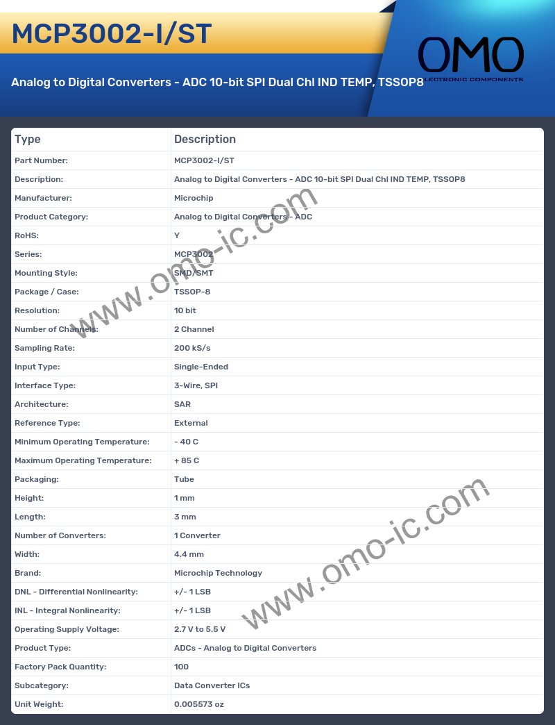 MCP3002-I/ST