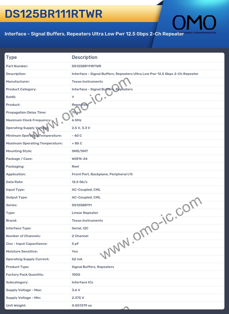 DS125BR111RTWR