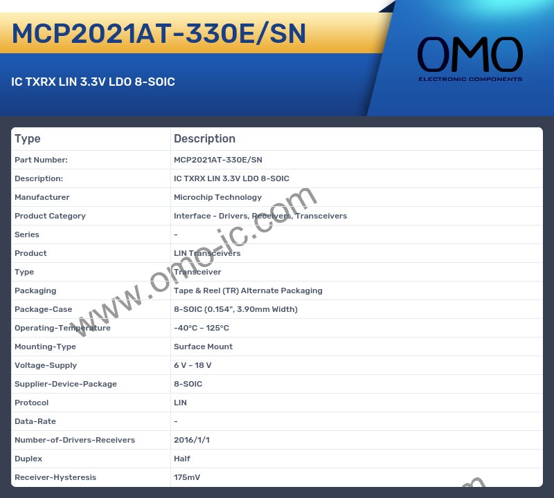 MCP2021AT-330E/SN