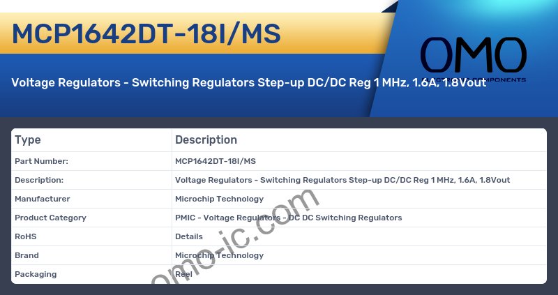 MCP1642DT-18I/MS