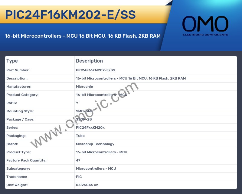 PIC24F16KM202-E/SS