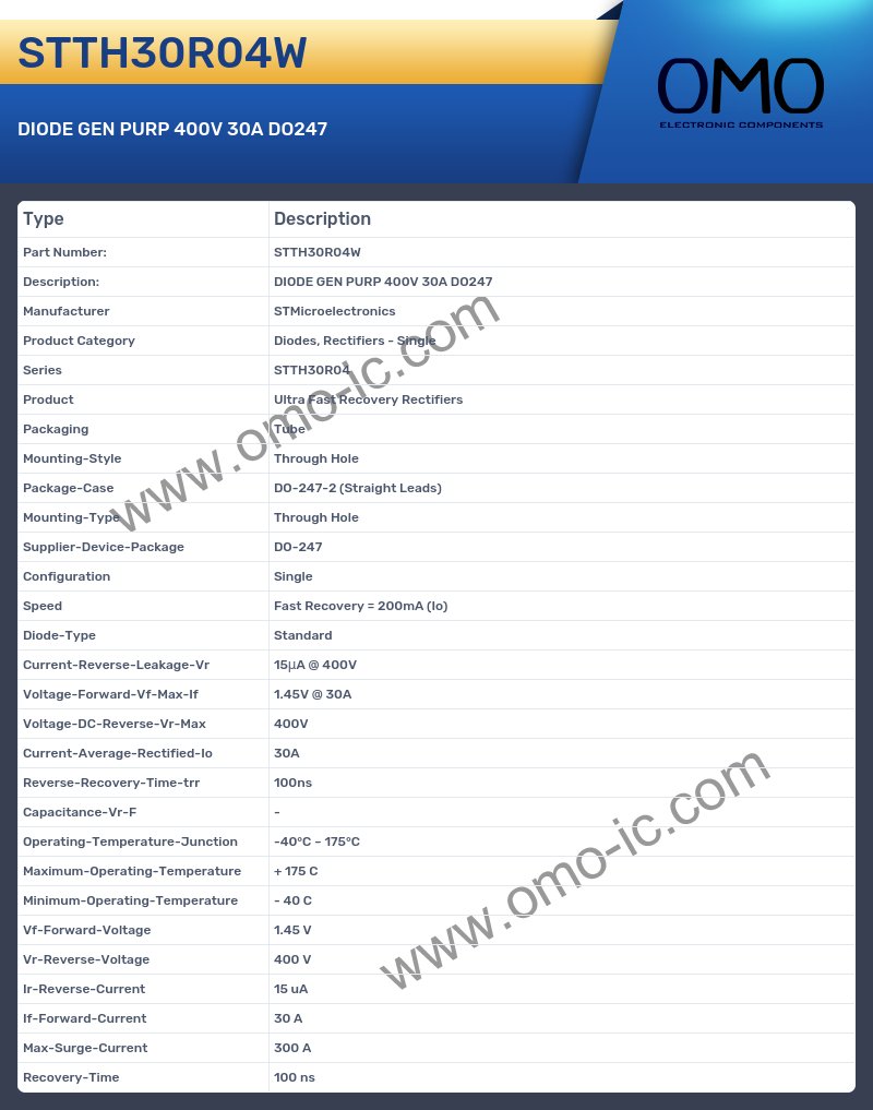 STTH30R04W