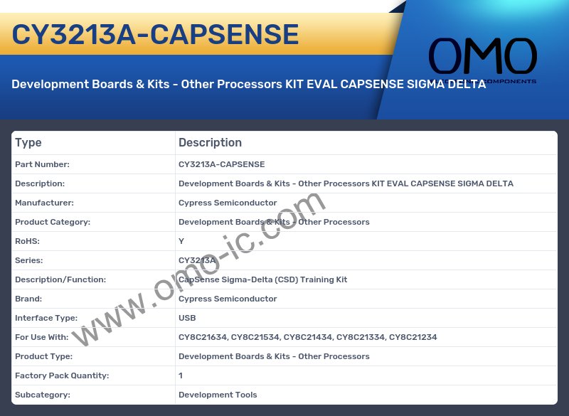 CY3213A-CAPSENSE