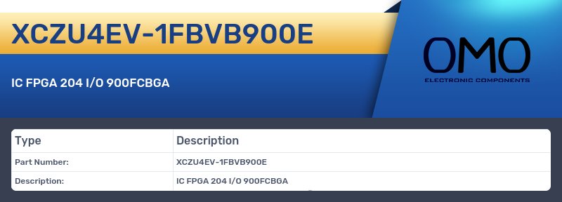 XCZU4EV-1FBVB900E