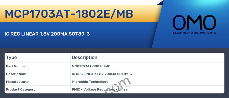 MCP1703AT-1802E/MB