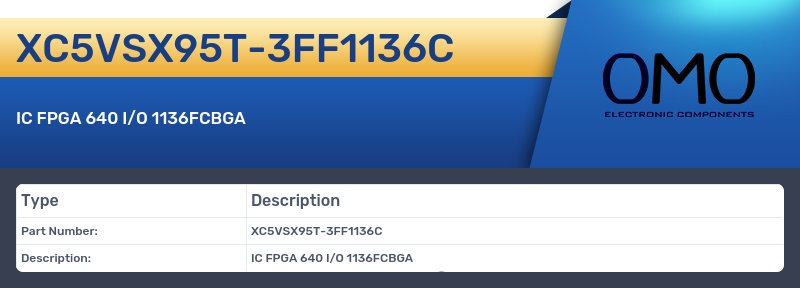XC5VSX95T-3FF1136C