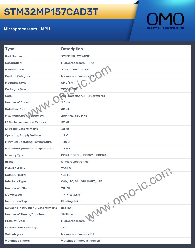 STM32MP157CAD3T