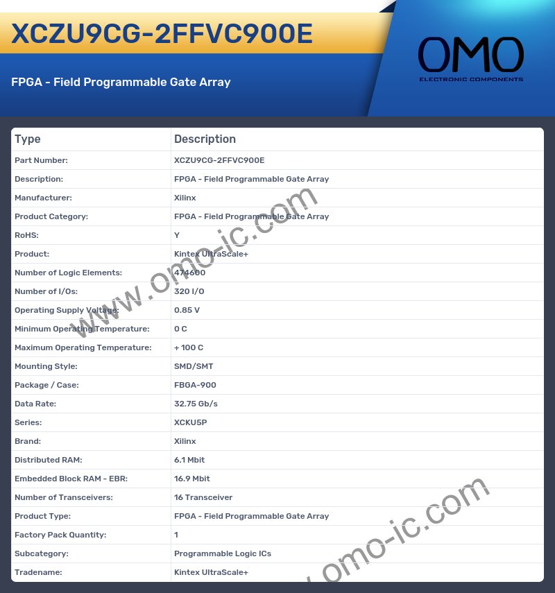 XCZU9CG-2FFVC900E
