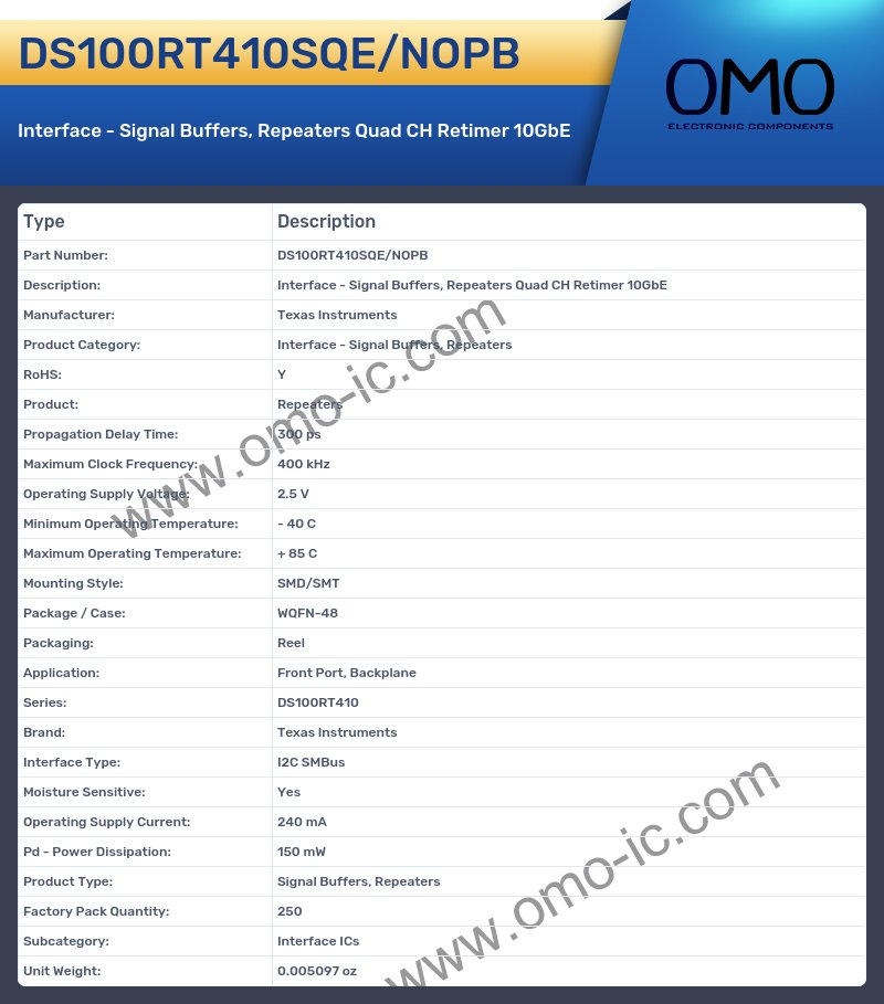 DS100RT410SQE/NOPB