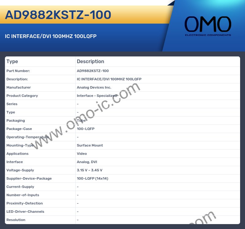 AD9882KSTZ-100