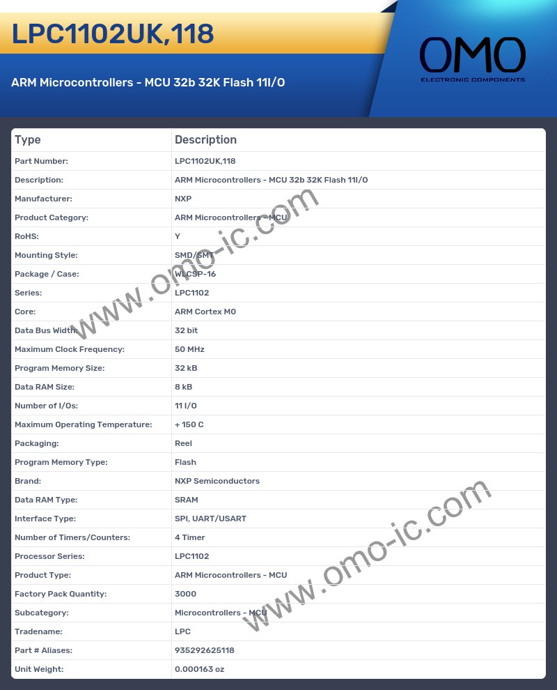 LPC1102UK,118