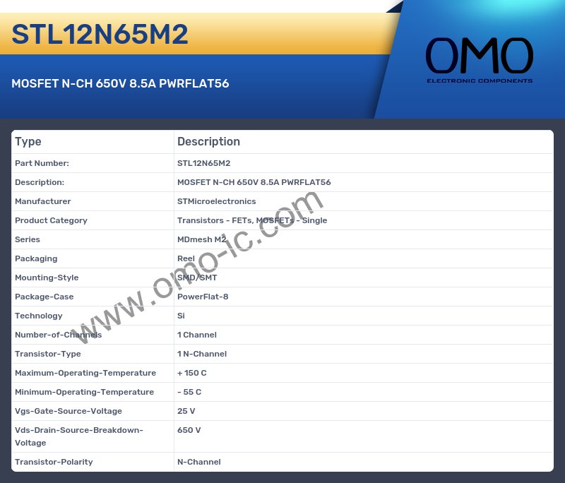 STL12N65M2