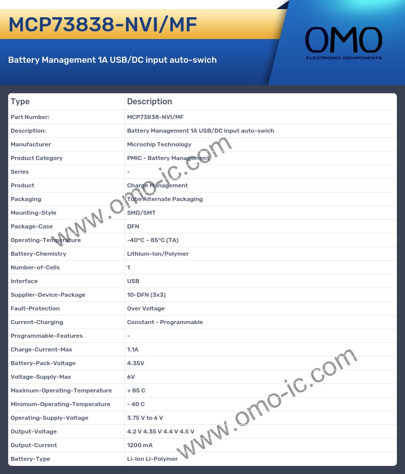 MCP73838-NVI/MF