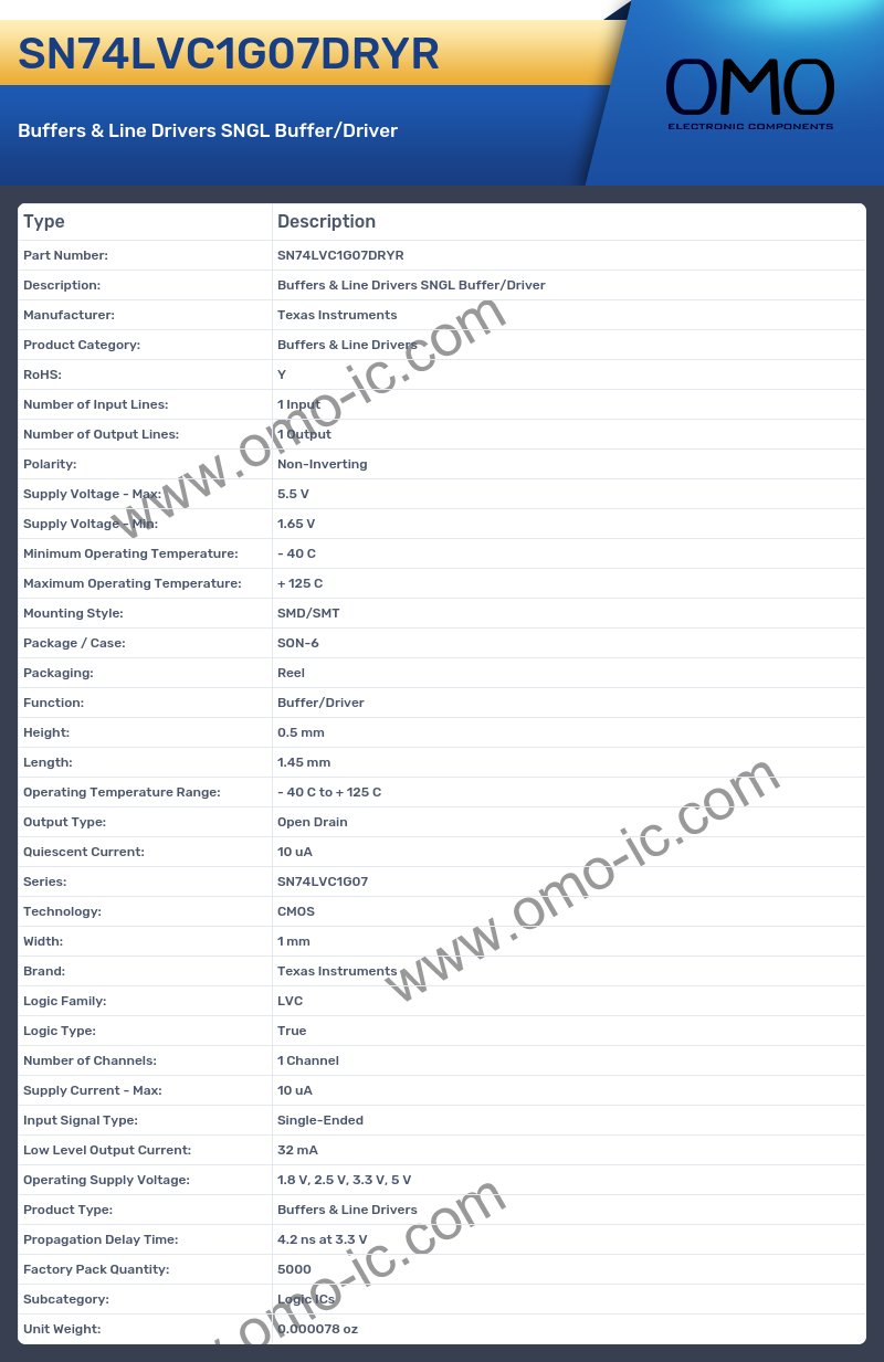 SN74LVC1G07DRYR