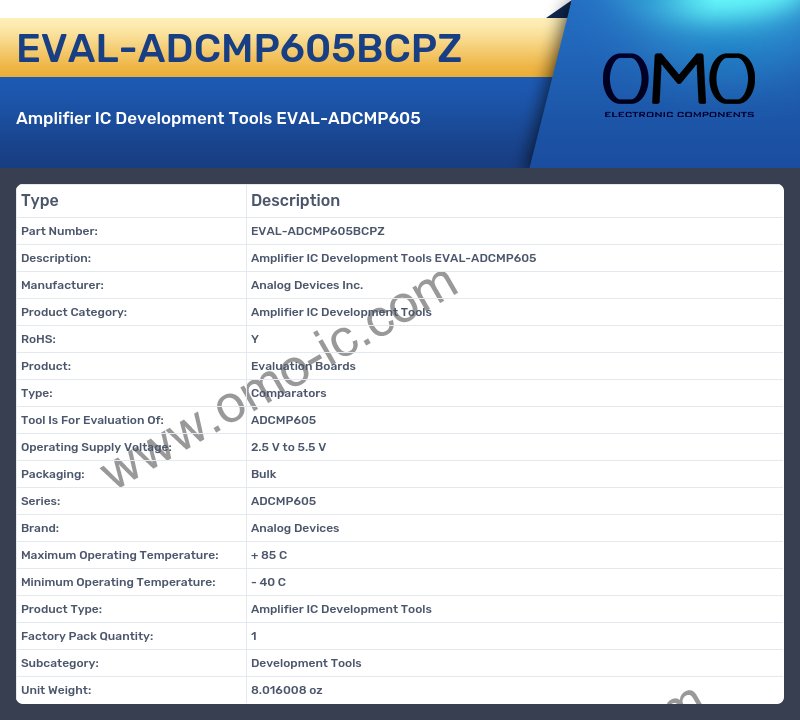 EVAL-ADCMP605BCPZ