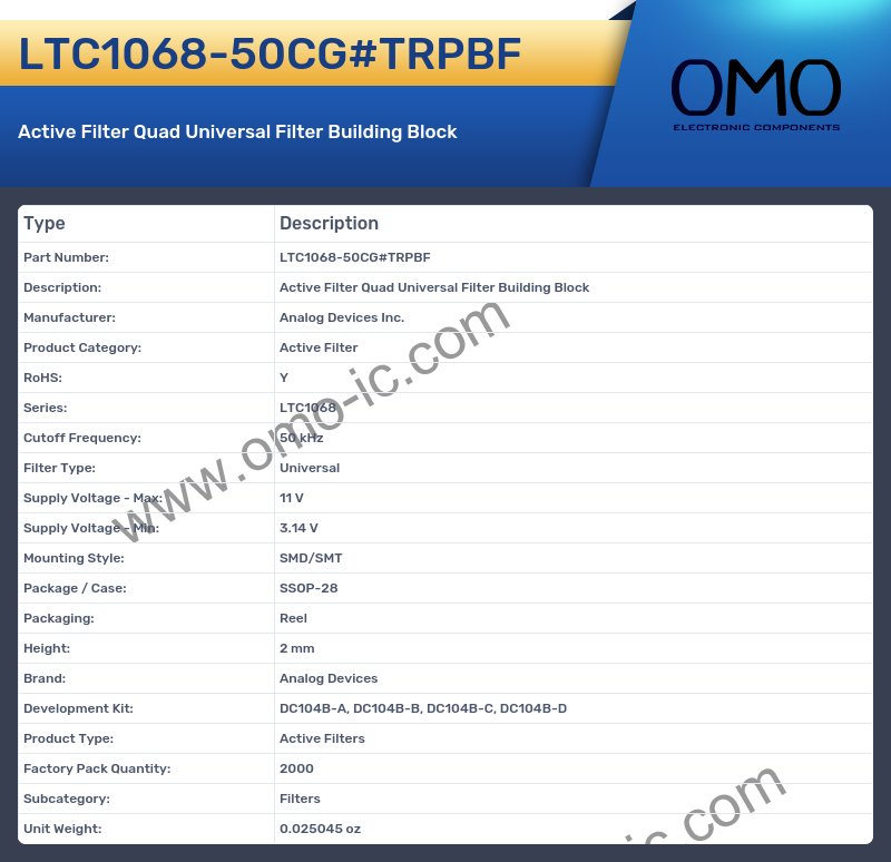 LTC1068-50CG#TRPBF