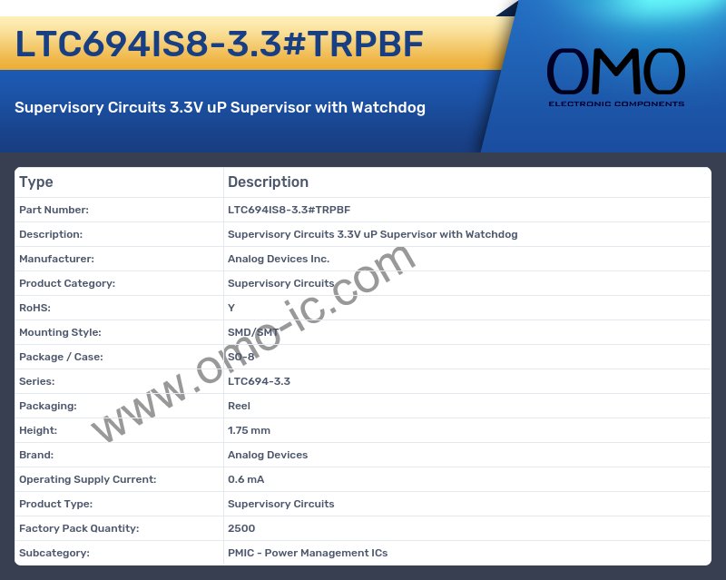 LTC694IS8-3.3#TRPBF