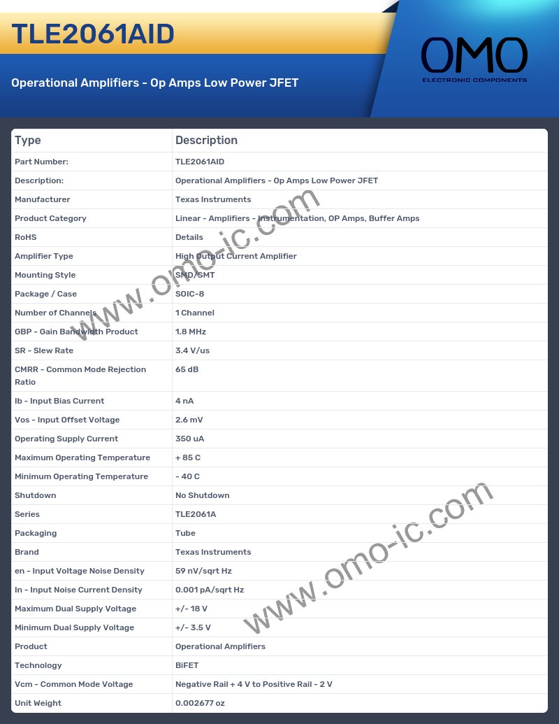 TLE2061AID