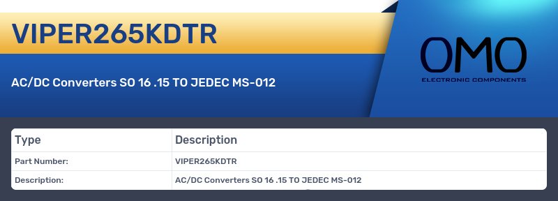 VIPER265KDTR