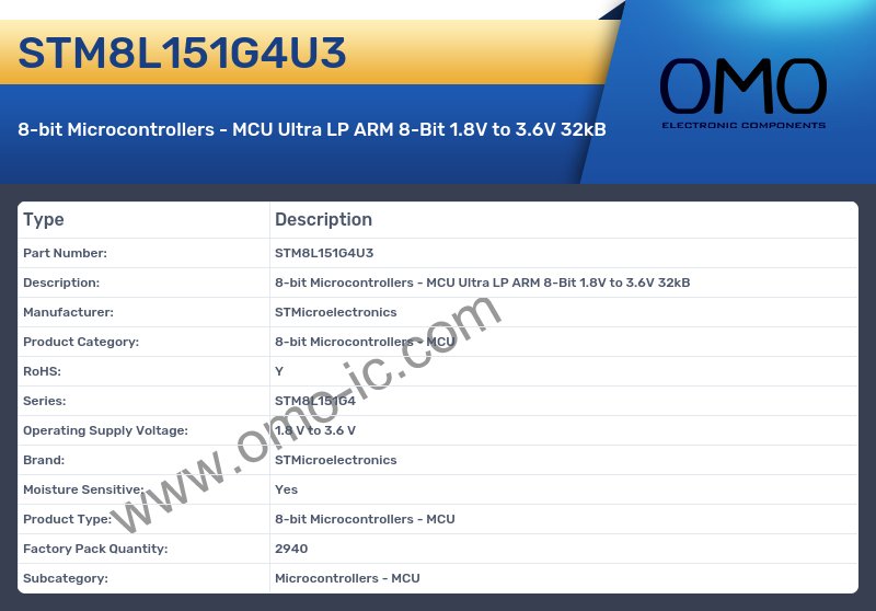 STM8L151G4U3