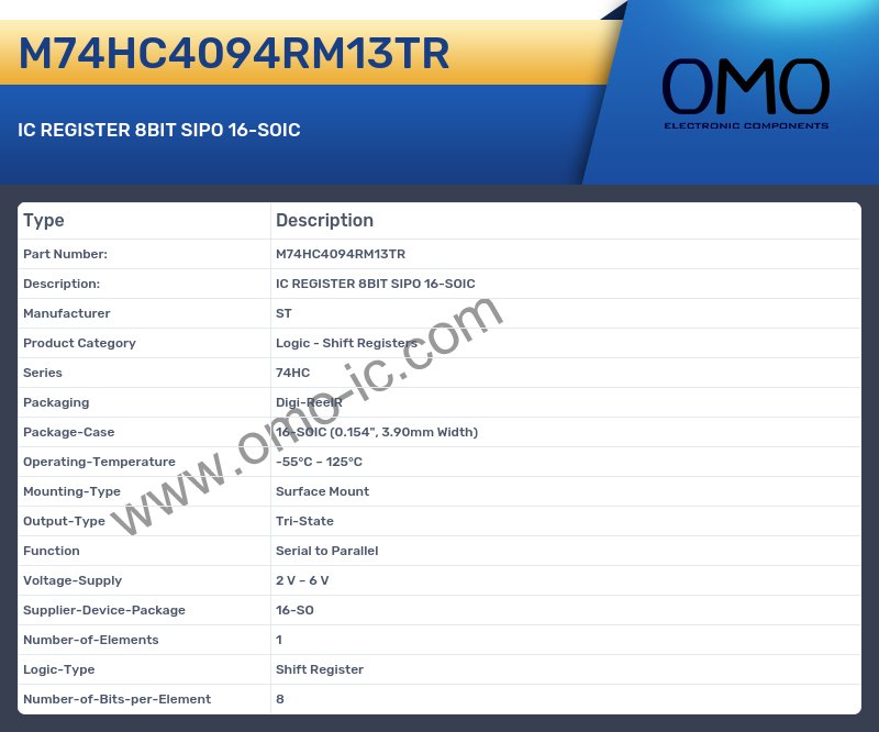 M74HC4094RM13TR