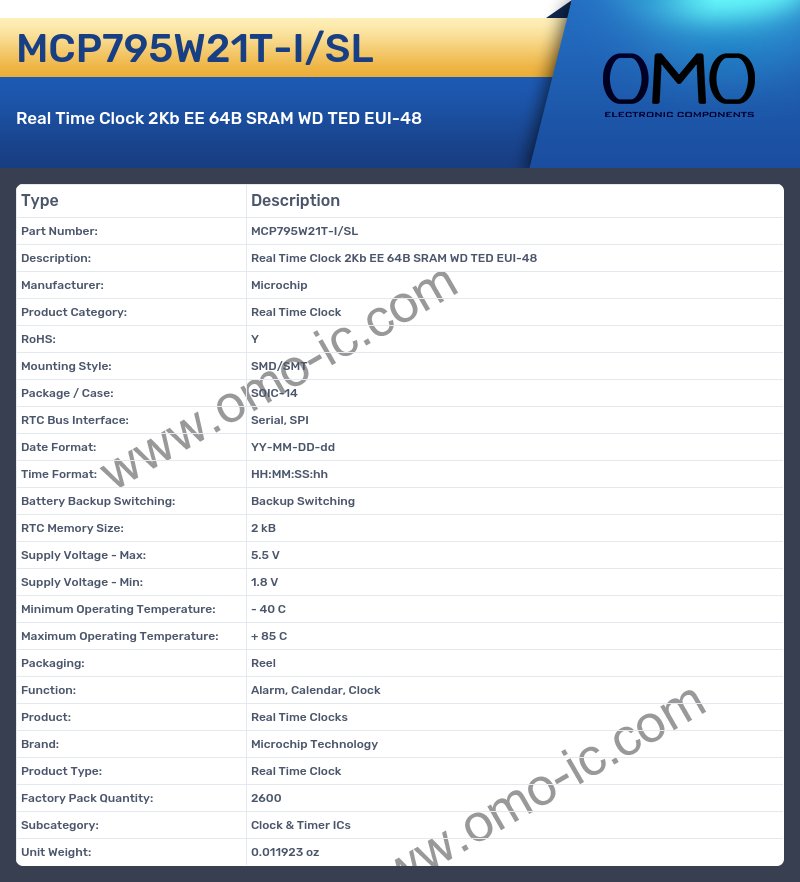 MCP795W21T-I/SL