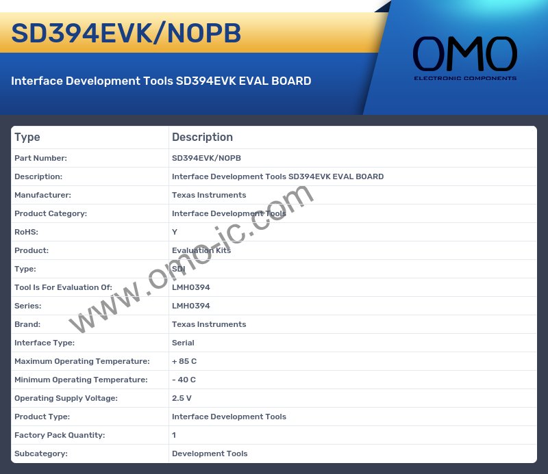 SD394EVK/NOPB