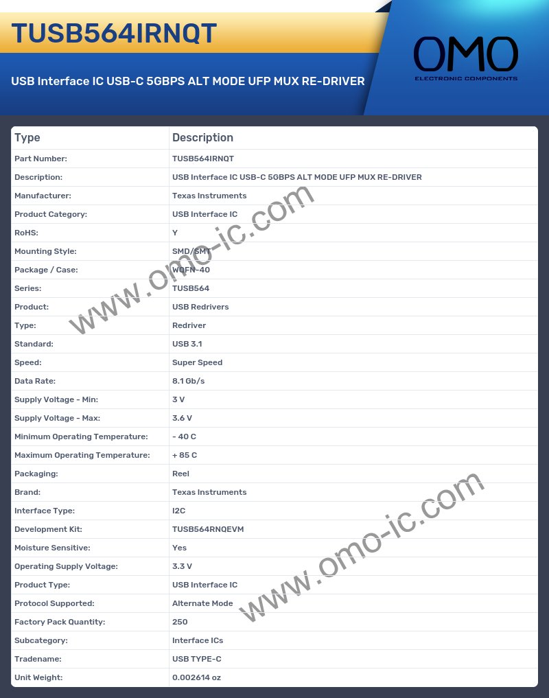 TUSB564IRNQT