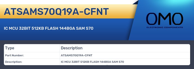 ATSAMS70Q19A-CFNT