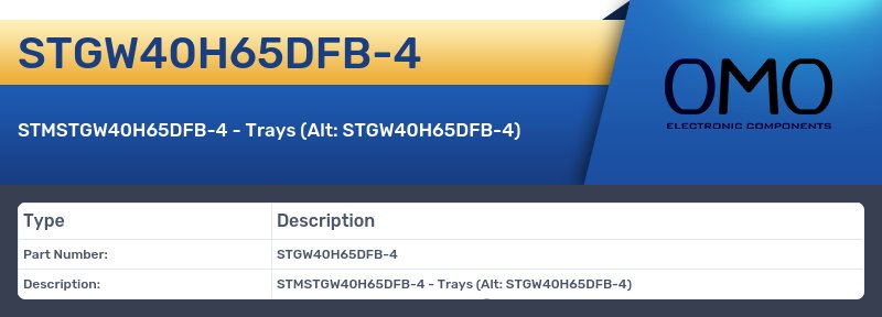 STGW40H65DFB-4
