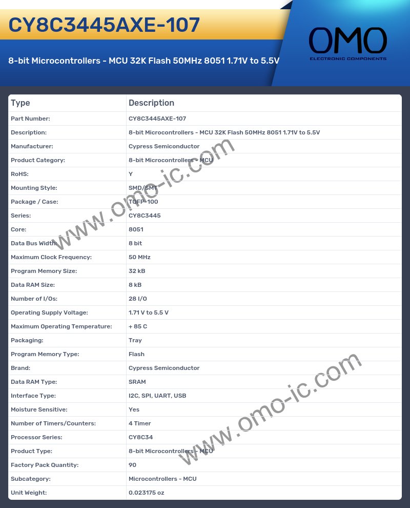 CY8C3445AXE-107