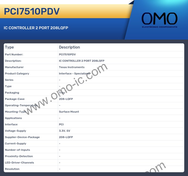 PCI7510PDV