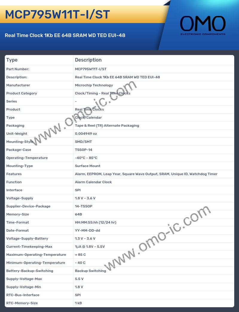 MCP795W11T-I/ST