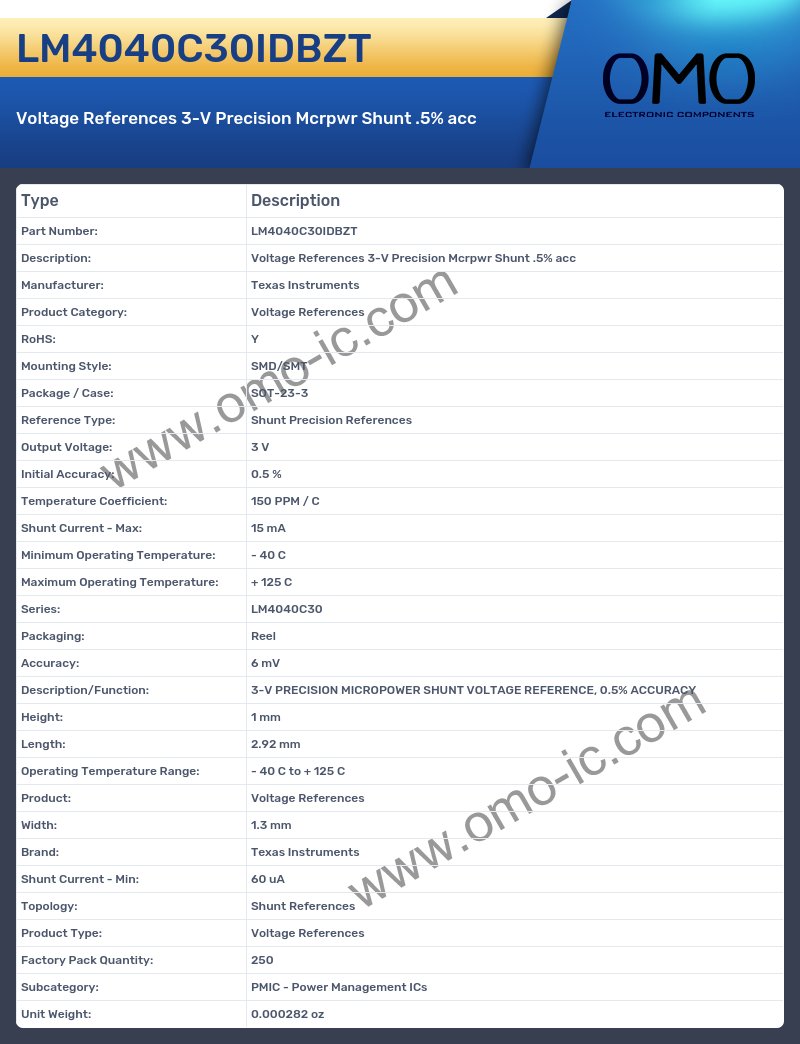 LM4040C30IDBZT