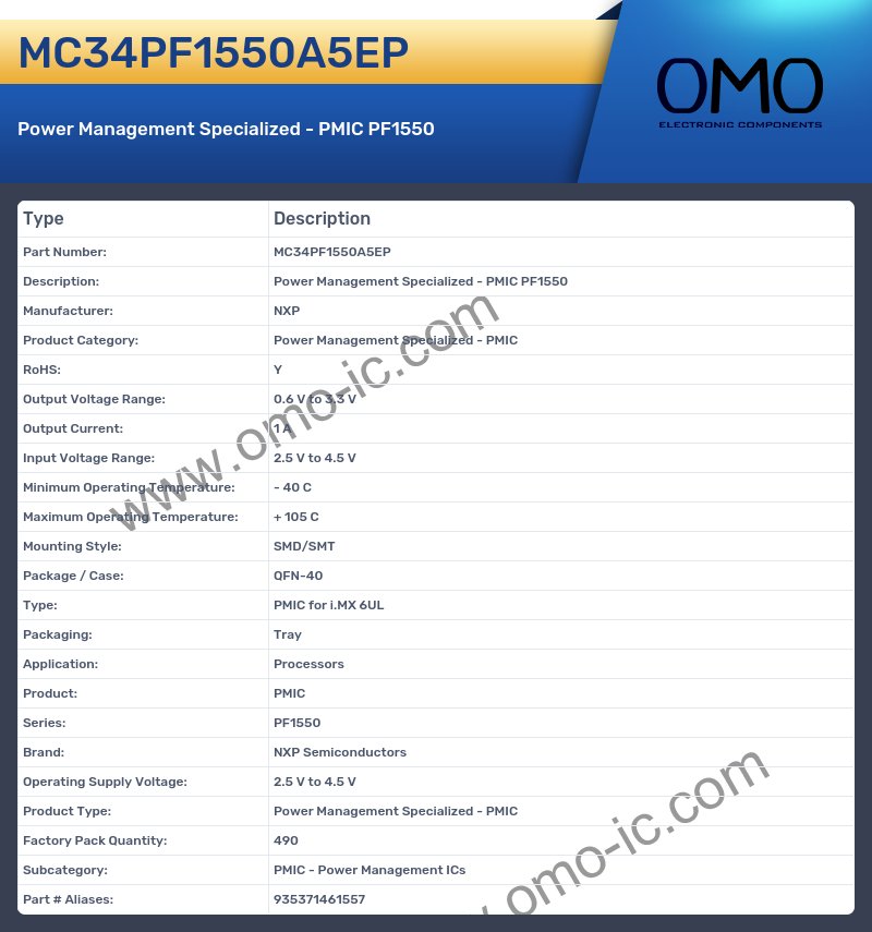MC34PF1550A5EP