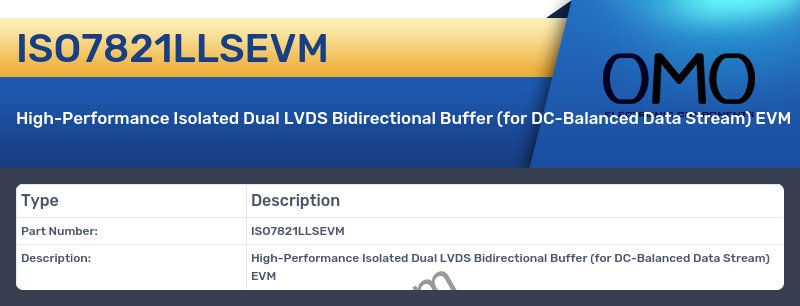 ISO7821LLSEVM