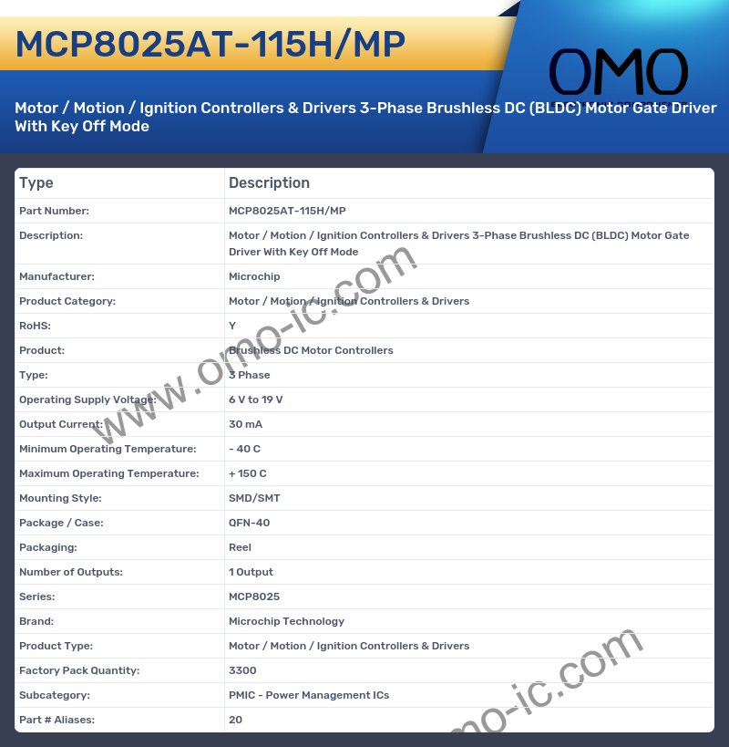MCP8025AT-115H/MP