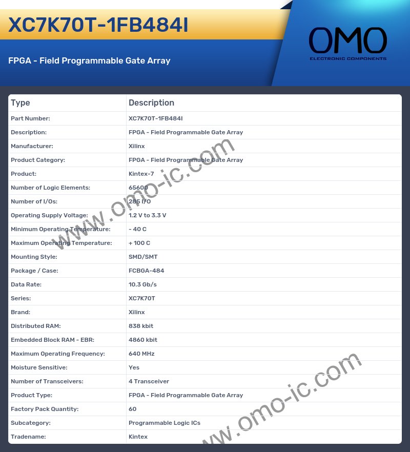 XC7K70T-1FB484I