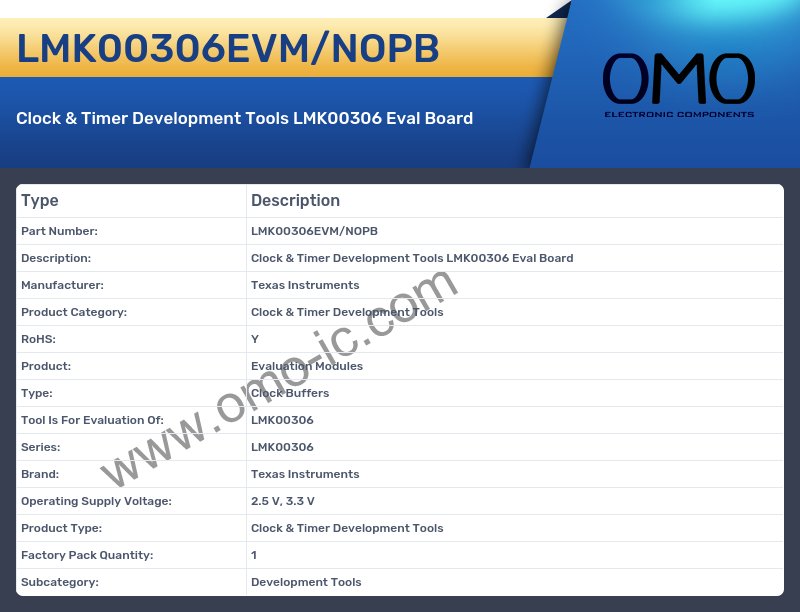 LMK00306EVM/NOPB