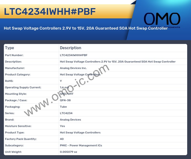 LTC4234IWHH#PBF