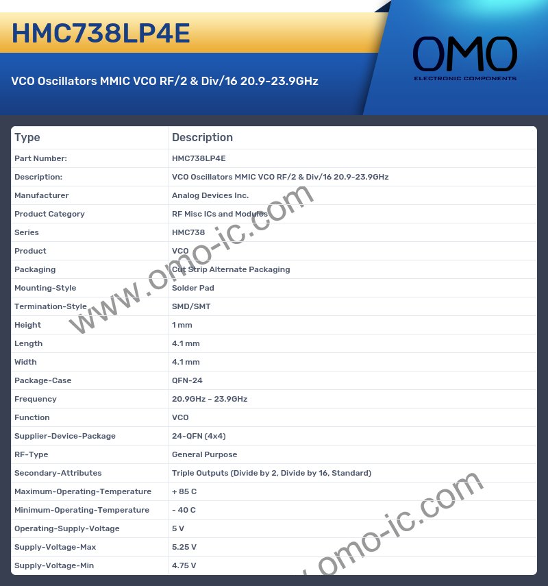 HMC738LP4E