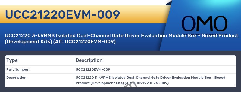 UCC21220EVM-009