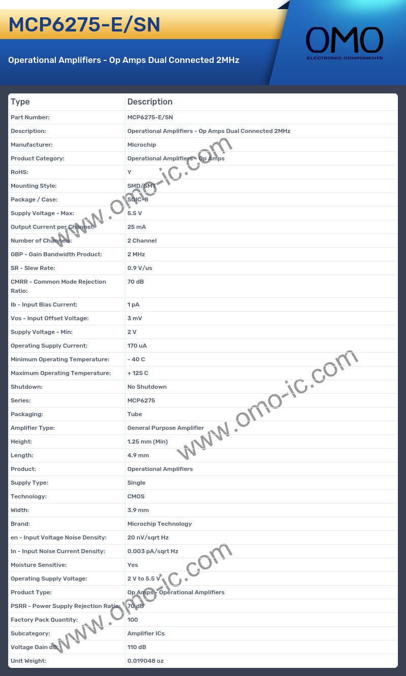 MCP6275-E/SN