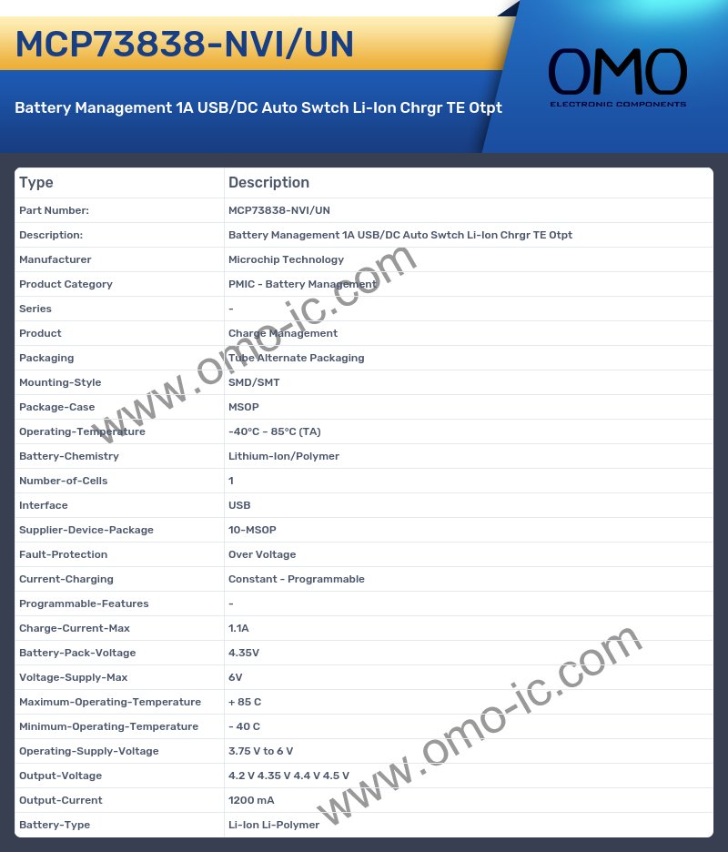 MCP73838-NVI/UN